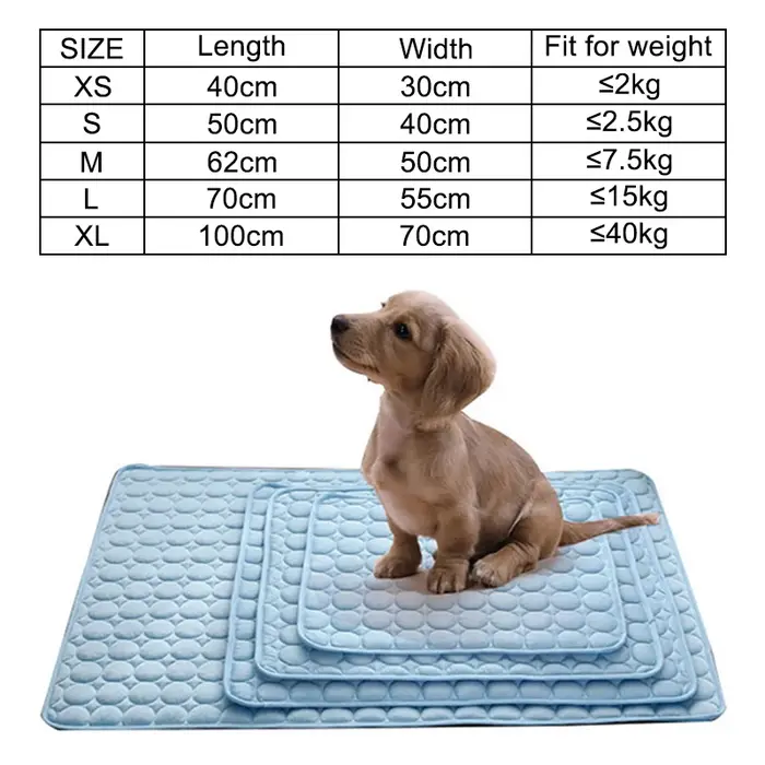 Livraison gratuite Tapis rafraîchissant pour animaux de compagnie, accessoire d'été, pour chiens et 