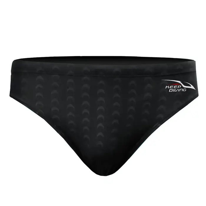 Slip de compétition de natation professionnel en peau de requin pour hommes, maillot de bain impermé