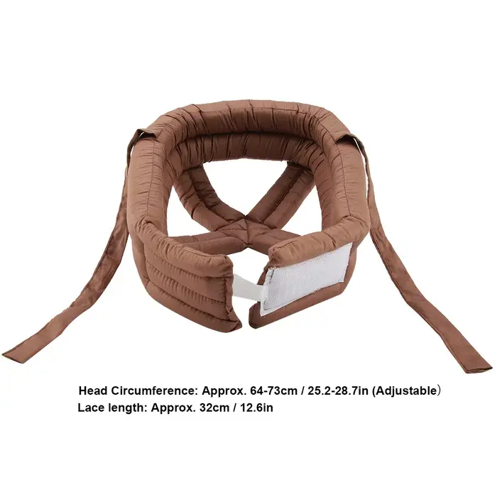 Casque de sécurité protecteur avec dentelle pour personnes âgées, sécurité et élégance pour des sorties et activités extérieures, cadeau de protection pour anniversaire ou Noël