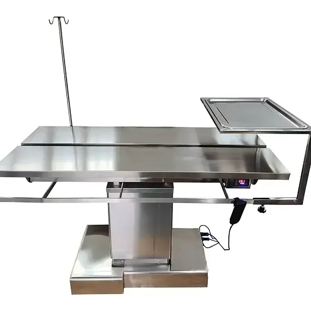Table animale Table de théâtre chirurgical vétérinaire Table d'opération électrique pour chien vétér