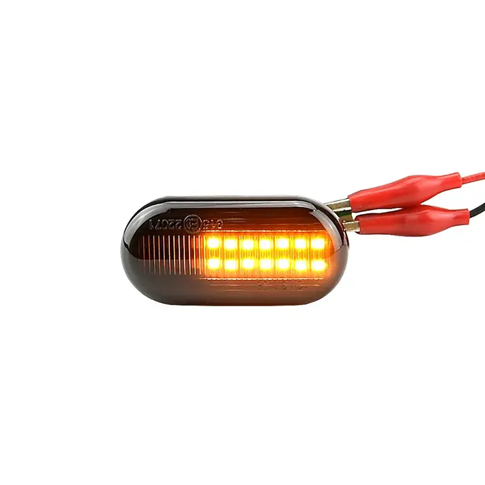 2 clignotants dynamiques à Led, marqueur latéral pour Renault Clio Trafic Kangoo Twigo Dacia Logan D
