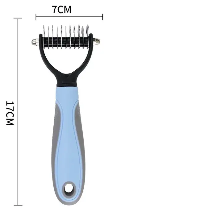 Peigne d'épilation pour chiens et chats, démêlant, coupe de fourrure, démêlage, brosse de démêlage, 