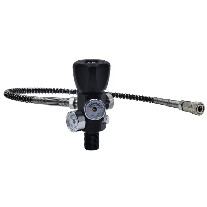 Adaptateur de plongée à Valve DIN avec jauge, Station de remplissage de réservoir, recharge pour rés