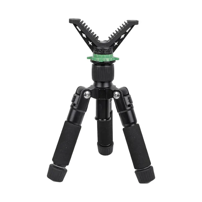 Trépied de tir de chasse professionnel, tête de joug en V réglable, Mini caméra en aluminium, suppor