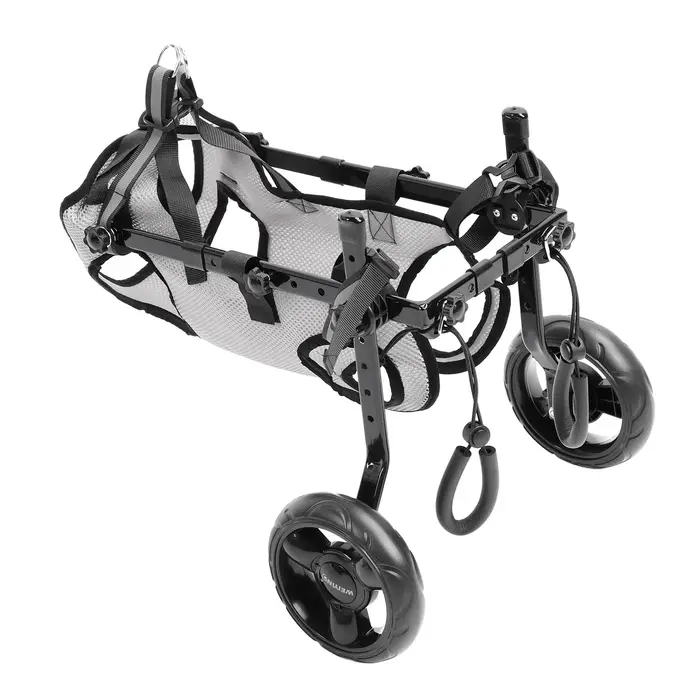 Fauteuil roulant léger pour chien, fauteuil roulant pour chien en tissu respirant, assemblage facile