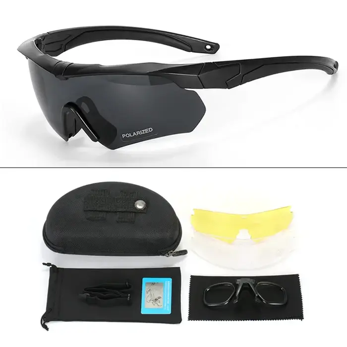 Lunettes tactiques militaires CS Airsoft coupe-vent protection UV pour camping pêche cyclisme alpinisme occasions spéciales
