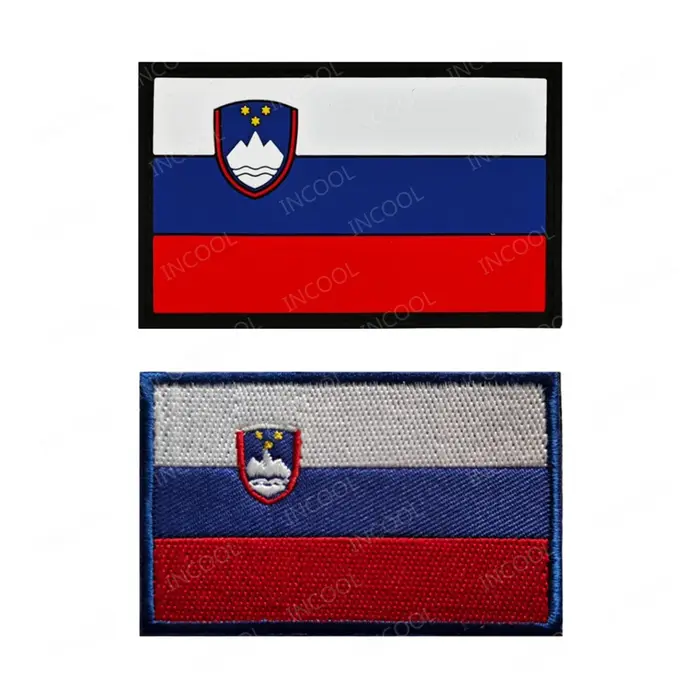 Patchs brodés 3D en PVC et coton avec boucle crochet pour personnalisation de vêtements et sacs à dos occasions spéciales