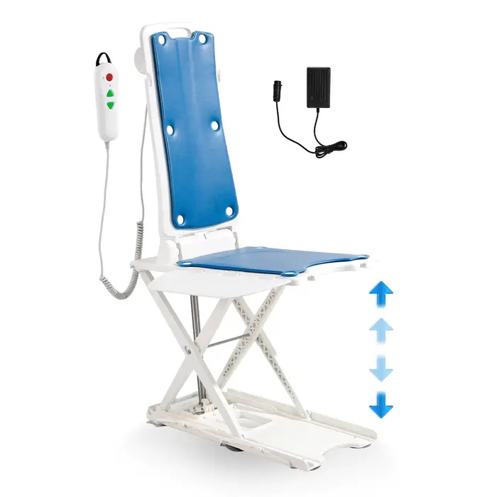 SucceBuy Dispositifs de levage de chaise électrique pour soulever les personnes âgées hors sol, haut