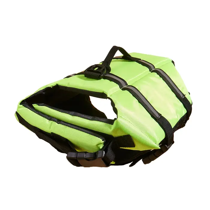 Gilet de sauvetage pour chien réfléchissant réglable été grands chiens maillots de bain gilet de séc