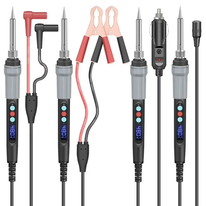 Fer à souder électrique portable à faible volume, pince de tête de voiture, outils de réparation de 