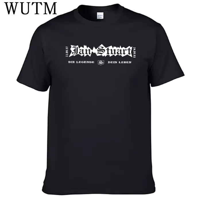T-Shirt WUTM en coton homme et femme décontracté imprimé col rond pour hommes femmes occasions spéciales