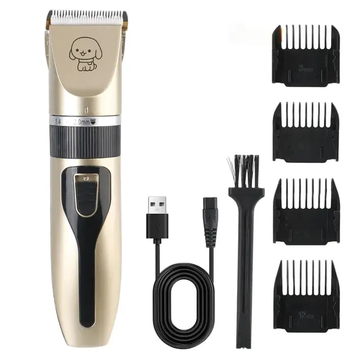 Tondeuses électriques pour animaux de compagnie pour le rasage des chiens et des chats ; tondeuse à 