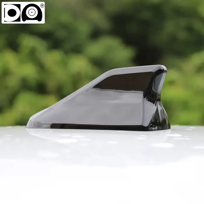 Antenne universelle aileron requin 7D voiture - Design sportif amélioration réception radio FM/AM