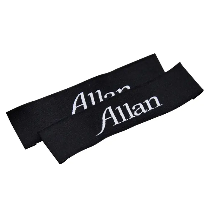 Étiquettes de vêtements avec nom personnalisé pour Logo de marque textile, étiquette en tissu à coud