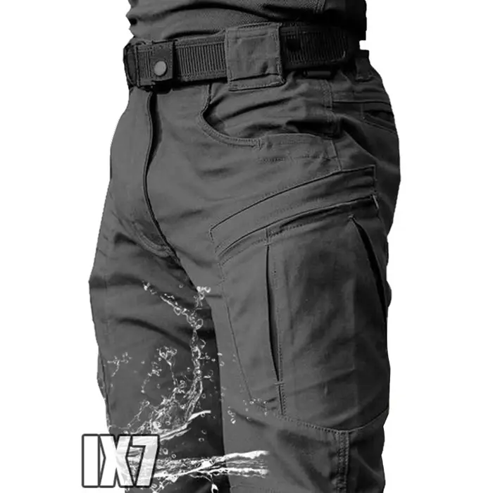 Pantalon cargo homme City Pants imperméable multi-poches résistant pour chasse et entraînement