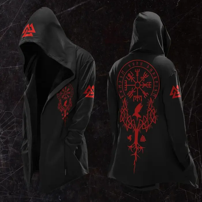 Cardigan coupe-vent surdimensionné à capuche pour hommes, imprimé numérique 3D rétro, printemps/auto