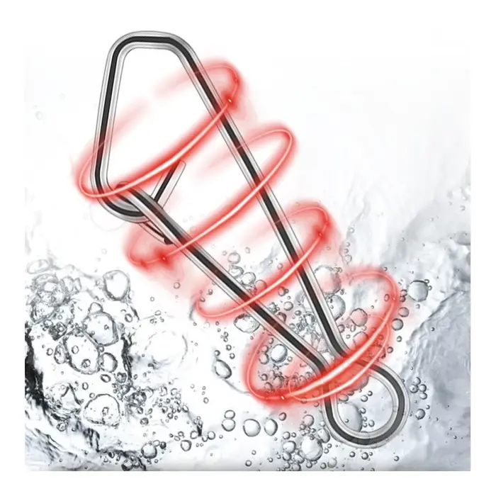 Connecteur de broche de bain en acier inoxydable, crochet de leurre de pêche en mer, accessoires de 