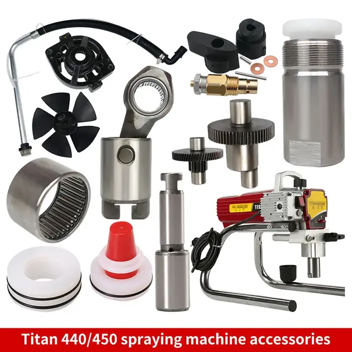 Titan-Pièces de réparation de roulement de tube d'aspiration d'engrenage, accessoires de machine de 