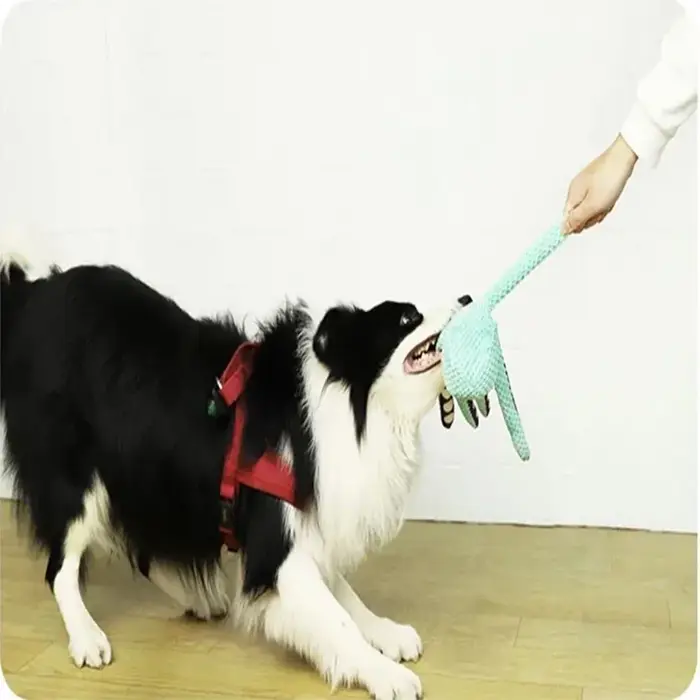 Jouet interactif en peluche poulpe pour animaux de compagnie
