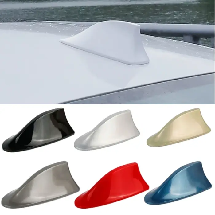 Antenne voiture aileron de requin - Antenne radio universelle pour Kia, Nissan, Toyota, Hyundai, BMW
