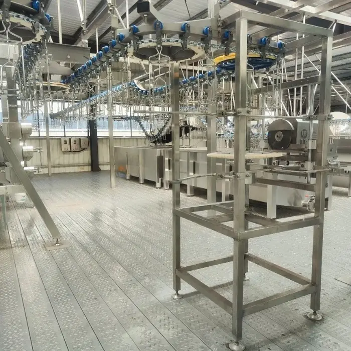 Ligne d'abattage de volailles, équipement d'abattoir, machine de traitement des volailles