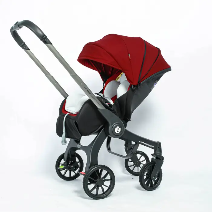 STOCK ue 4in1 bébé poussette bidirectionnelle multifonctionnelle nouveau-né bébé poussette 3in1 plia