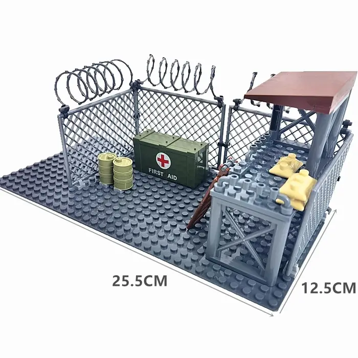 MOC armes maison blocs de construction jouets pour garçons compatibles armes militaires classiques s