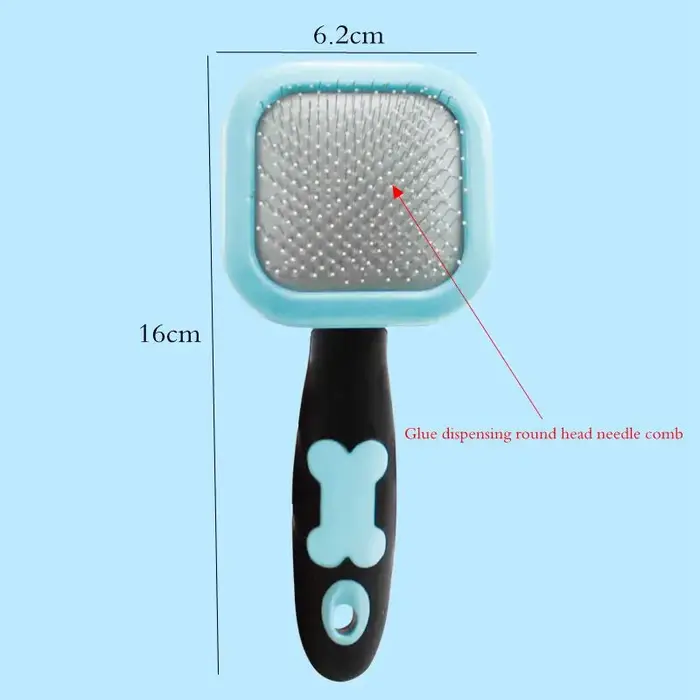 Peigne pour chien rotatif à 360 °, fournitures de beauté propres pour animaux de compagnie, peigne d