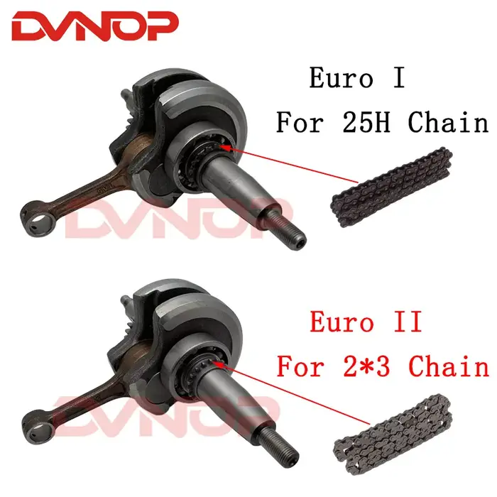 Moteur de Version d'émission de vilebrequin de vilebrequin de moto pour Yamaha YBR125 TTR125 TTR JYM