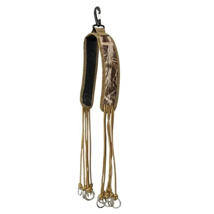 Porte-sifflet canard avec lanière de transport - support pratique pour appeaux et hanger pour oies
