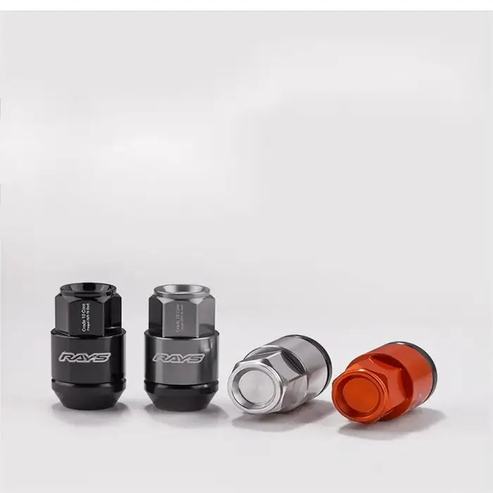 Pièces extérieures en aluminium et fer, accessoires Jdm, rayons de roue de voiture, écrous de roue d