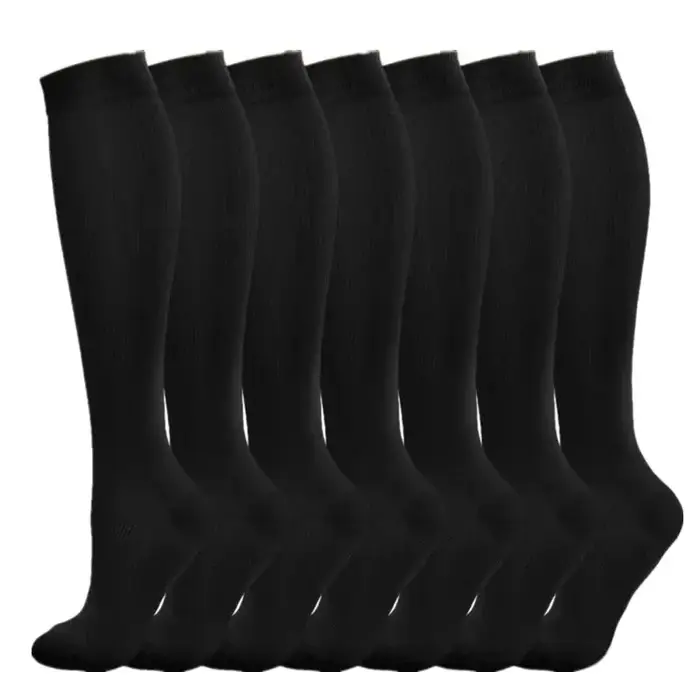 Chaussettes de compression 3/6/7 pour chasse et randonnée - Hommes et femmes diabétiques, grossesse, sport