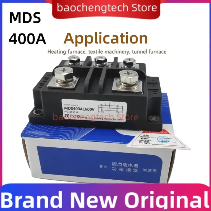MDS500A1600V Pont Diode Triphasé Rect 600A 1600V MDS800A-16 AC/DC Redresseur Triphasé Tech Range-Ext