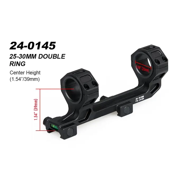 Support de portée de fusil tactique 25.4mm 30mm 35mm, pour airsoft, rail de 20mm, supports de armes 