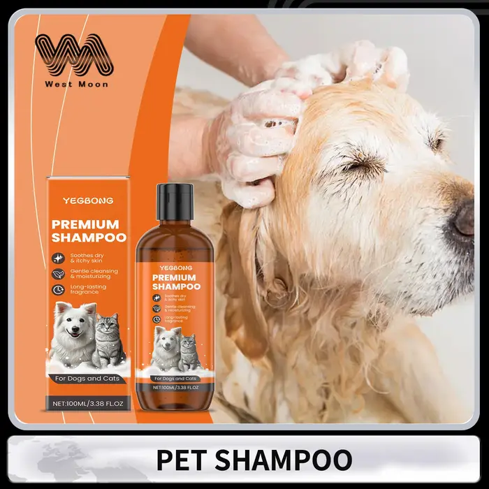 Shampoing pour animaux de compagnie pour chiens et chats