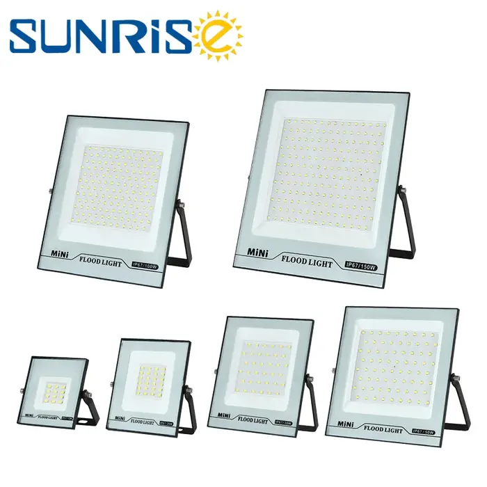 Éclairage LED 10W 20W 30W 50W 100W 150W haute luminosité IP66 étanche Mini projecteur extérieur port