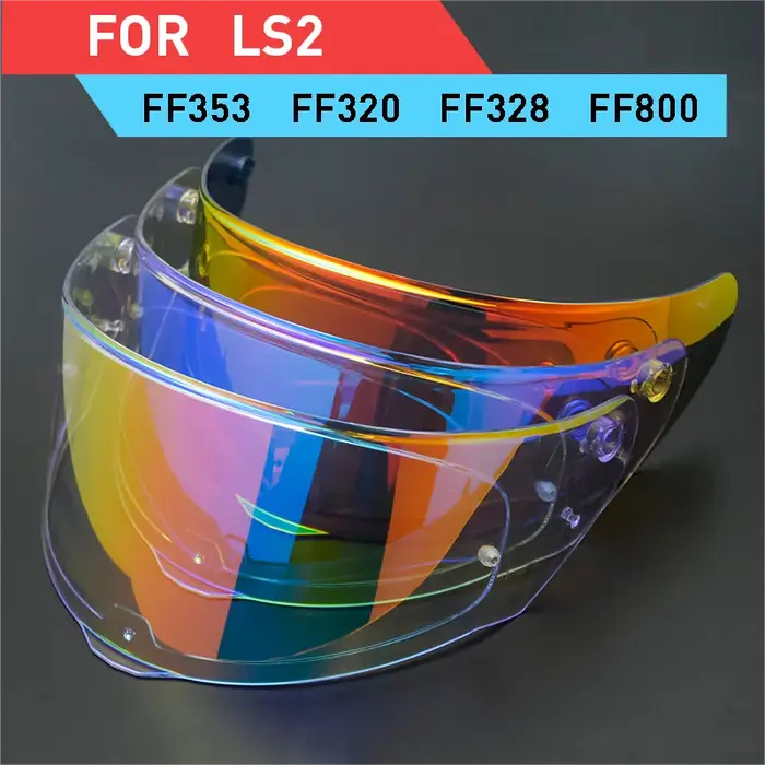 Visières pour casque de moto LS2 FF320 Stream FF353 Rapid FF328 FF800, remplacement Original, lentil