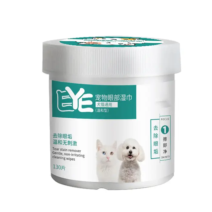 Lingettes de toilettage texturées pour animaux de compagnie, réduction douce des déchirures, élimine
