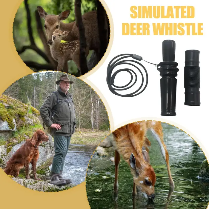 Appeau grognement cerf - Grunter chasse portable, vocalisations réalistes, équipement leurre cynégétique