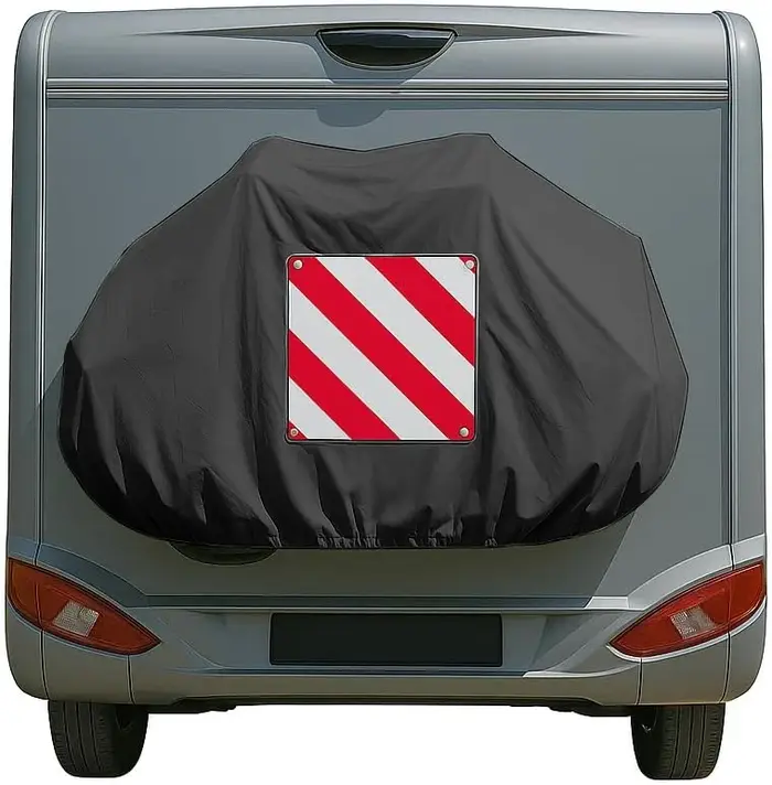 Housse de vélo à fixation arrière pour caravane, pour 1 ou 2 vélos, accessoires de camping pour cara