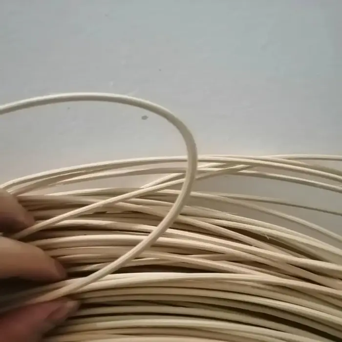 Bâton de canne naturel rond de 10 mètres, 2/3/4/5/6/7mm, véritable matériau de tissage de noyau de r