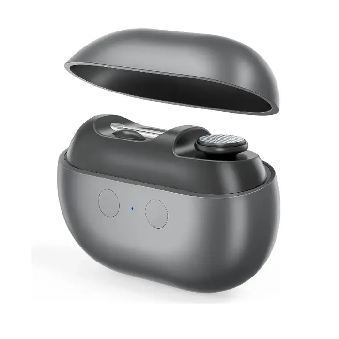 Coupe-ongles et polisseur électrique rechargeable USB 2 en 1 avec lumière LED, outil de manucure aut