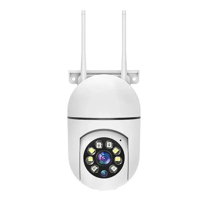 Caméra sécurité A7 1080P extérieure WiFi PTZ sans fil avec zoom 4x et audio - Surveillance réseau IP CCTV