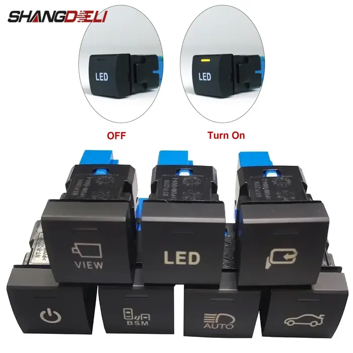 1 pièce pour Toyota Camry V70 2018 Rav4 Corolla Altis 2019 prado 150 2020 voiture lumière LED BSM ca