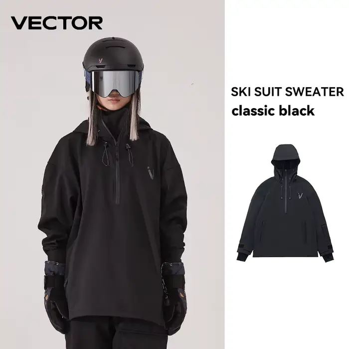 Veste de Ski de couleur unie pour hommes et femmes, pantalon de Ski chaud, coupe-vent, salopette d'h