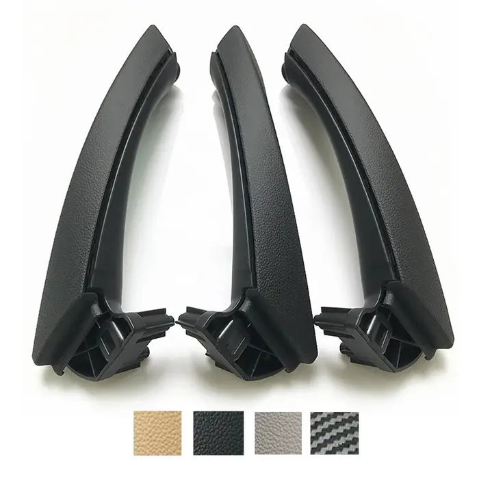 Ensemble complet de 6 pièces de poignée de porte intérieure de passager LHD RHD, garniture de couver