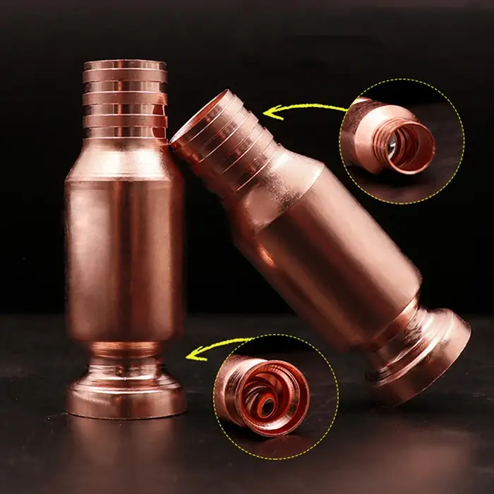 Connecteur de siphon en cuivre rouge pour maintenance automobile élégante et efficace à offrir pour amoureux de voitures et motos