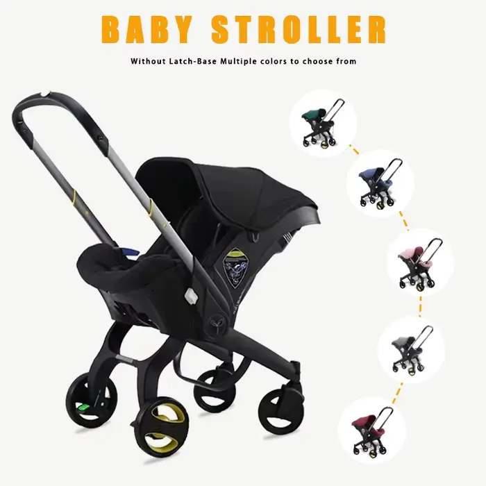 Poussette pour bébé |   Chariot pliable léger bidirectionnel |   Parfait pour les voyages et le shop
