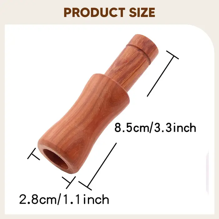 Sifflet appeau faisan en bois pour chasse - Appelant portable oies sauvages et gibier à plume