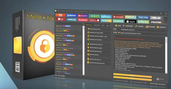 Licence UNLOCKTOOL Nouvelle et Renouvelable pour 3/6/12 Mois - Outil de Déverrouillage Puissant pour la Réparation d'Android